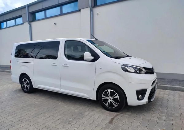 Toyota Proace Verso cena 134800 przebieg: 81000, rok produkcji 2022 z Wrocław małe 562